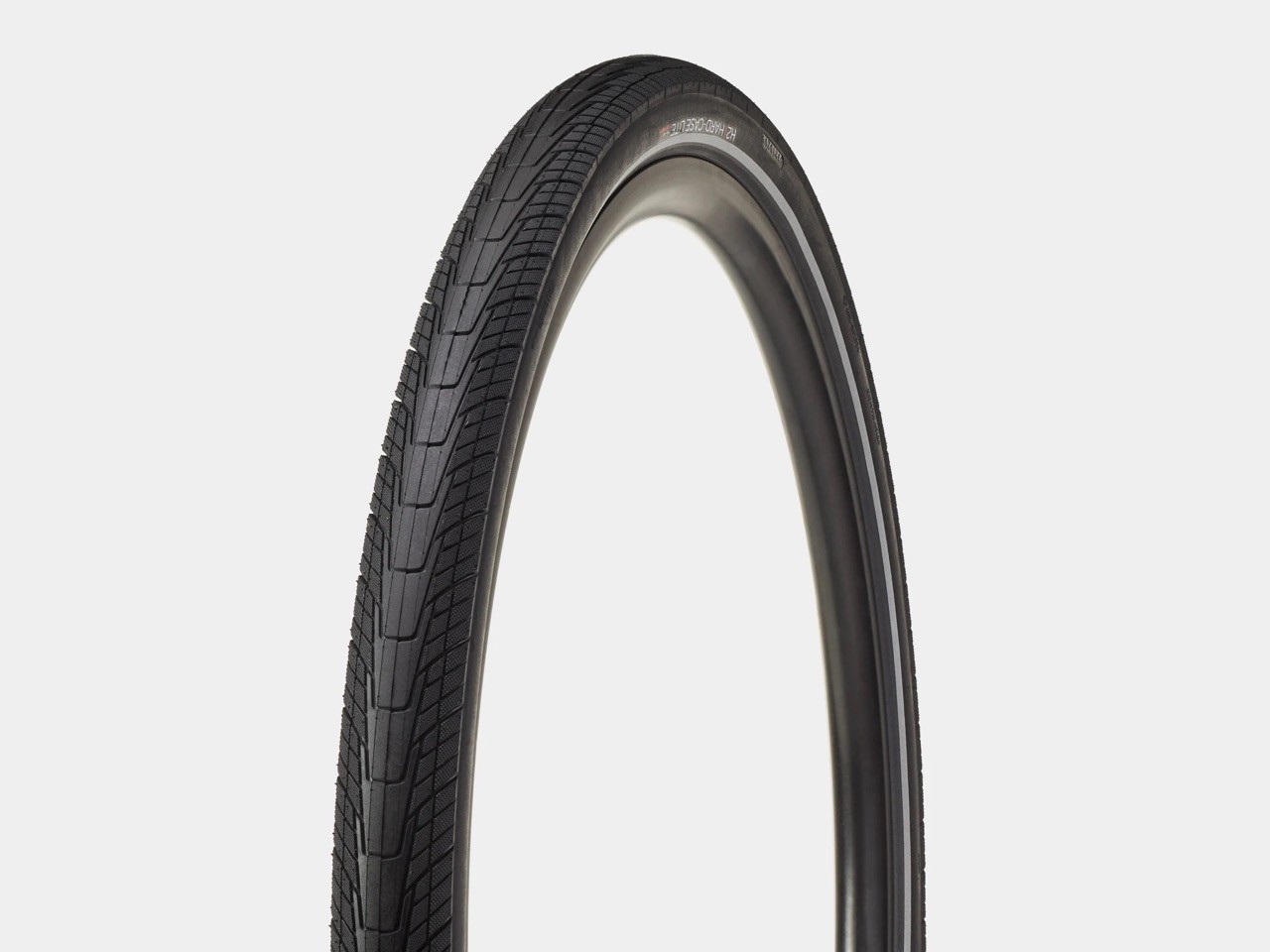 Plášť BONTRAGER H2 Hard-Case Lite černá/Reflexní 700x45C